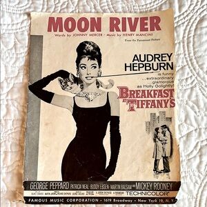 Moon River Sheet Music Audrey Hepburn